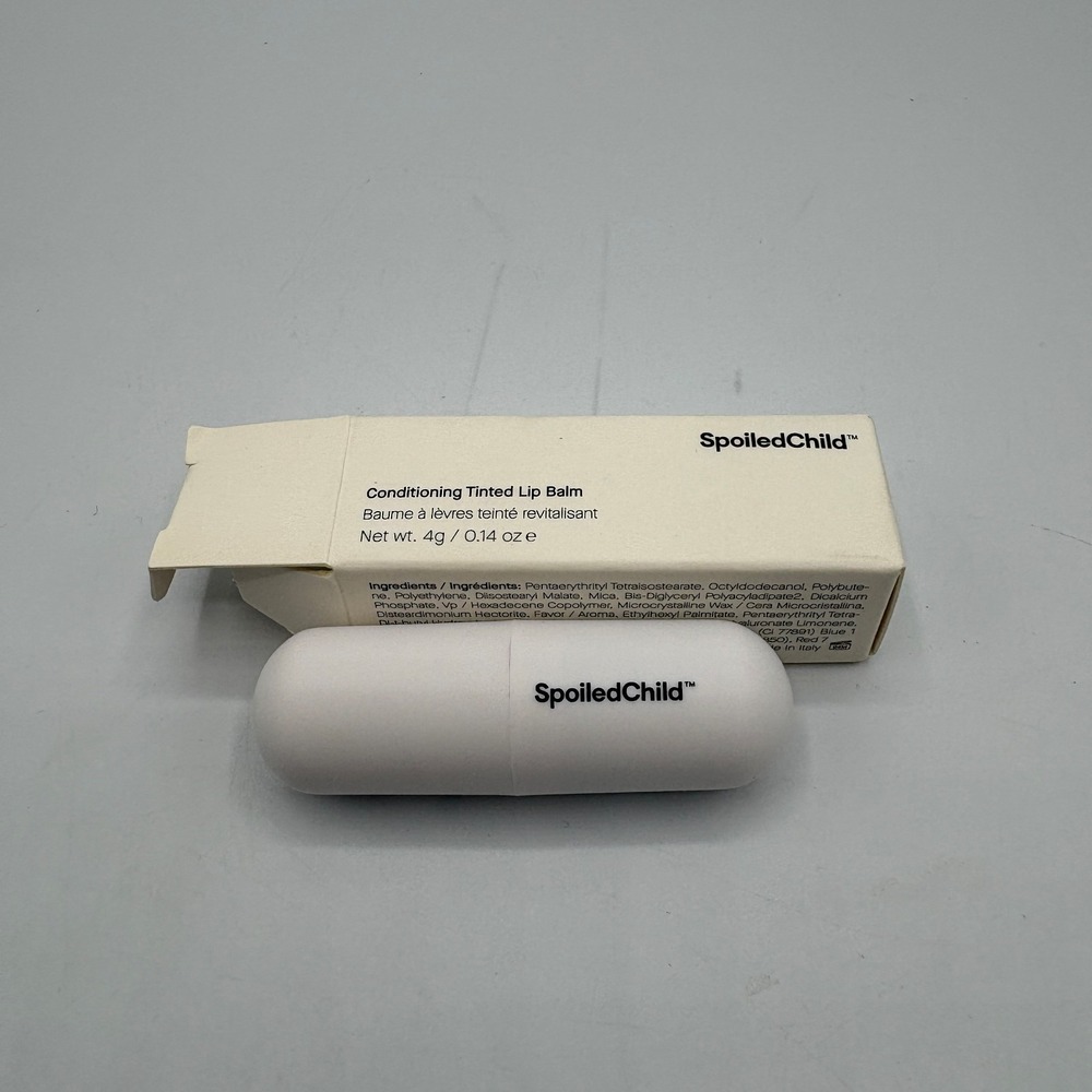 SpoiledChild Conditioning Tinted Lip Balm 4g 0.14 oz New w Box